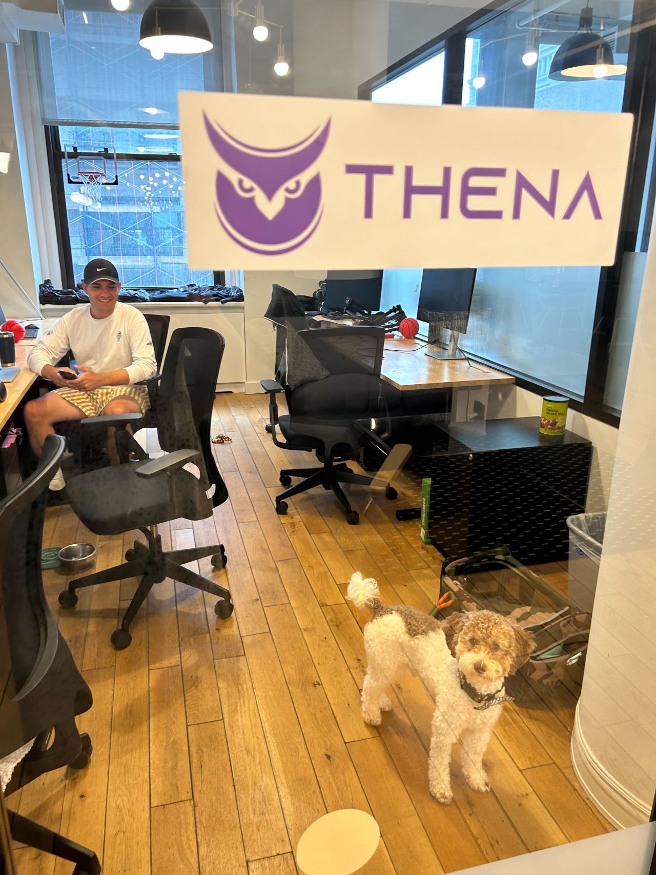 Thena's Union Square office in New York, 2023