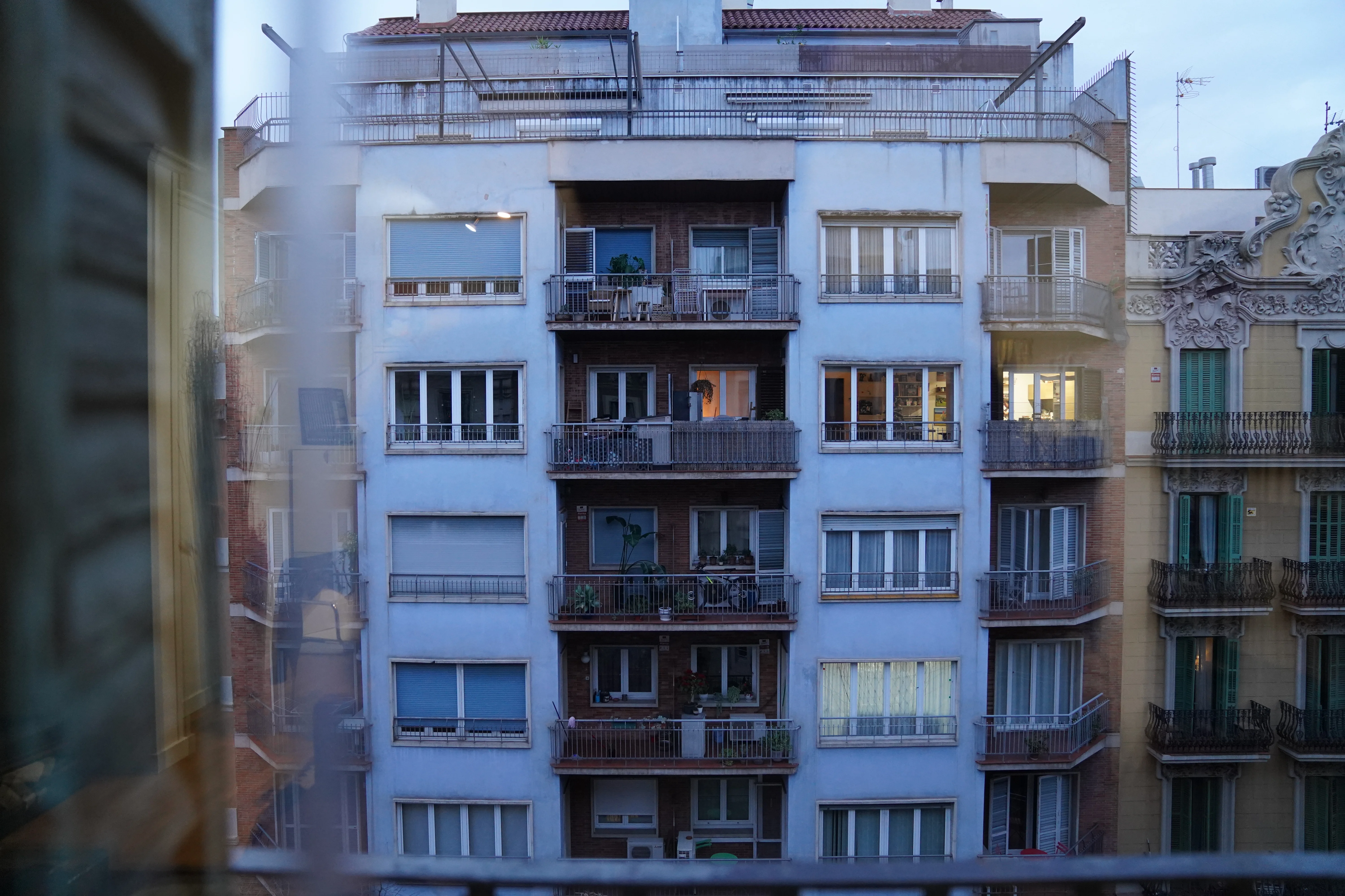 Govind Kavaturi photography — apartment balconies in Barcelona